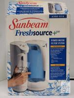 Sunbeam Freshsource+200 Power Water Filter System, 0.5 Micron Carbon, 2.8L Reservoir, NSF Certified