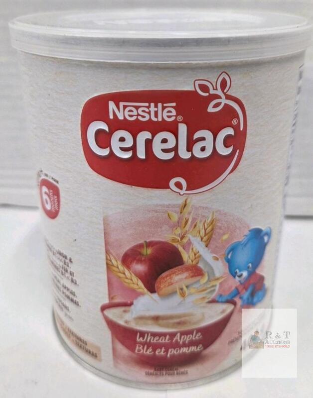 BB NOV 26 Nestl&eacute; Cerelac Wheat Apple Baby Cereal, 400g, Sealed Can,