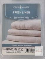 Candle Warmers Fresh Linen Scented Wax Melts 2.5oz, 6 Cubes, Clamshell, USA, 7360s