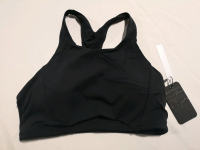 New ALPHALETE Women's XL Pulse Surge Bra (Black)