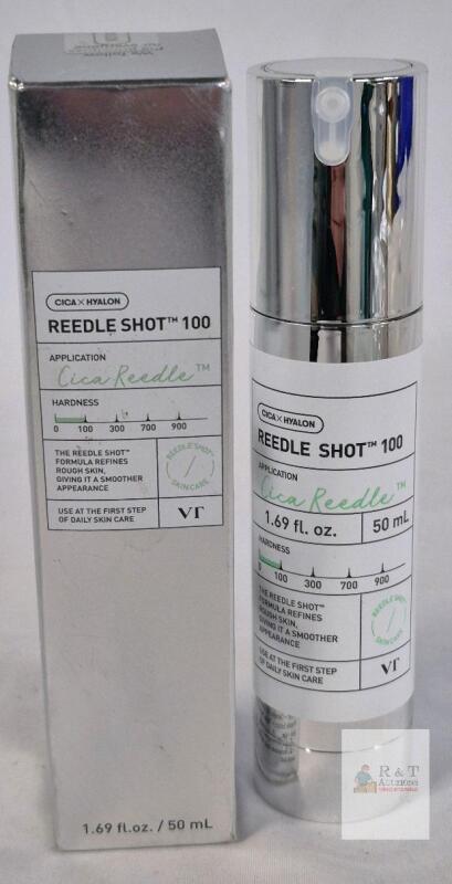VT Cosmetics Cica x Hyalon REEDLE SHOT&trade; 100, 1.69 fl. oz. (50 mL), Expiry: May 21, 2028