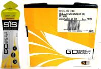 NEW! 30 Pack SIS GO Isotonic Energy Gels - Lemon & Lime - 30 x 60ml, BB AUG 2026, F5123, Vegan, Informed Sport