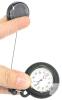 New Retractable Nurse Watch with Red Second Hand, Clip On Silicone Lapel Fob Pocket Watch for Nursing Student, Women Doctors (Montre Infirmiere, Black) - 3