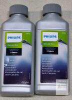 Philips CA6700/22 Espresso Machine Descaler, 2 x 250ml Bottles, Compatible with Philips and Saeco Machines