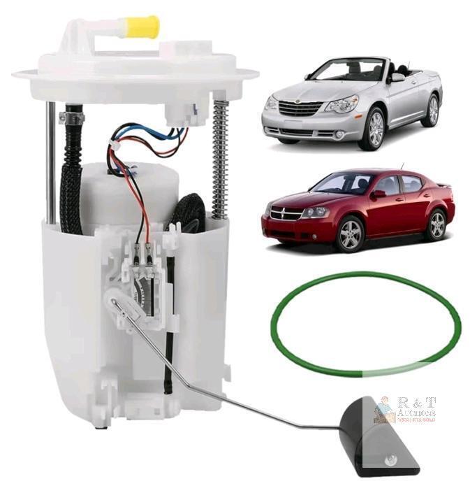 New - Electric Fuel Pump Assembly FIT Chrysler Sebring 2007&ndash;2010, 200 2011&ndash;2014, Dodge Avenger 2009&ndash;2014 &ndash; Replace OE# E7210M, SP7194M, 68033083AA, SP7095M