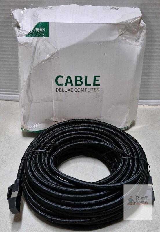 UGREEN NW1531 Cat 8 Ethernet Cable, 50FT, 40Gbps, 2000MHz, Shielded, Braided