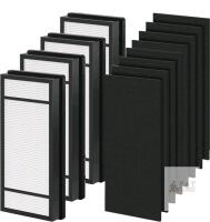 New - 4-Pack True HEPA Replacement Filter H & 8 Carbon Pre Filter B HRF-H1 HRF-H2 Compatible with Honeywell H, HPA050, HPA150, HPA160, HPA060, HHT055, HHT155 Air Purifier