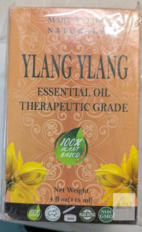Mary Tylor Naturals Ylang Ylang Essential Oil 4 fl oz (118 ml), Therapeutic Grade, 100% Pure, Non-GMO