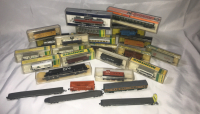 Large Lot of N Scale Trains