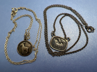 Sterling David Anderson Norway & DVB Pendants chains