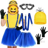 New O/S Teen-Adult Despicable Me-Style Minion Costume Cosplay, Conventions, Parties, Banana Lovers ++