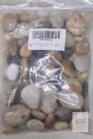 HOT SEAL River Rock Stones Fillers, Mixed Colors, 2.2 lb Bag, Polished,