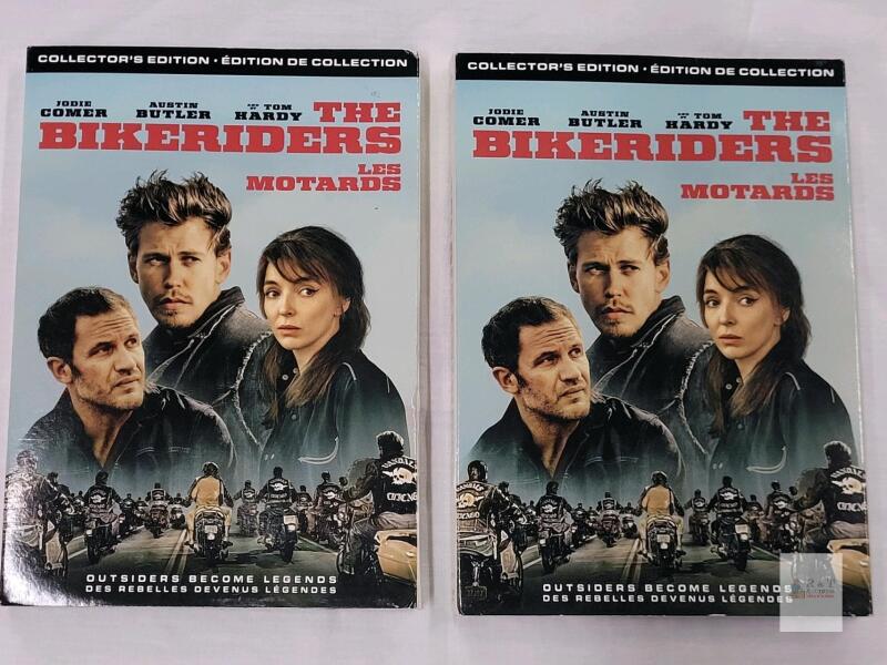 2 NEW The Bikeriders / Les Motards Collector's Edition Blu-ray with Slipcover