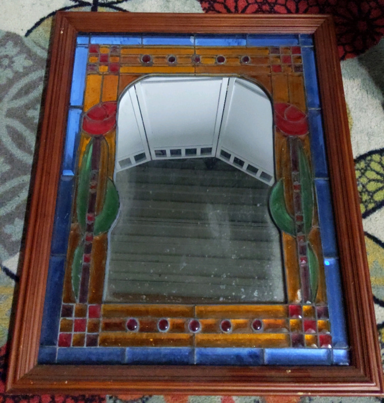 Stained Glass Mirror