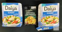 Daiya Dairy-Free Alfredo Cheese Sauce 134g, McCormick Three Cheese Sauce Mix 38g, 2025-26 BB