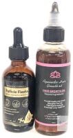 Follicle Fiesta Hair Growth Serum 2 fl. oz & Ayurvedic Hair Growth Oil 3.38 fl. oz, Multi-Ingredient Combo Note: Online returns. Volumes may be lower than listed