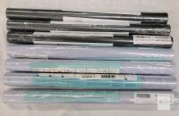 New - 7-Rolls Coavas Window Films for Privacy Frosted Static Cling Non Adhesive - 17.5"&times;78"