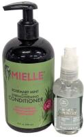 Mielle Rosemary Mint Conditioner & Tea Tree Lemon Sage Thickening Spray -Note: Online returns. Volumes may be lower than listed