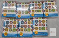 7 NEW Chupa Chups x PieceRelax Puzzle Magnet Combo, 128 Pcs, Timeless Memories 1990, 6x6 cm, Licensed