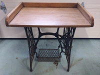 Singer Sewing Table with Treadle Base