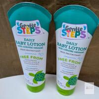 2 Gentle Steps Daily Baby Lotion with Colloidal Oatmeal, 8 oz Tube, Skin Protectant, Hypoallergenic- MARCH 2026