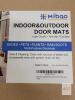 NEW Mibao Dirt Trapper Barrier Door Mat, 35"&times;23",Grey Black, Indoor & Outdoor Use - 3