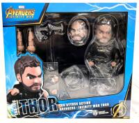 NEW SEALED Beast Kingdom EAA-106 Egg Attack Action Thor Avengers Infinity War 6&rdquo; w/ Accessories, LED Eyes