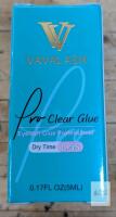 VAVALASH Pro Clear Glue 0.17 FL OZ (5ML) Eyelash Glue Professional, 0.5s Dry Time, Clear