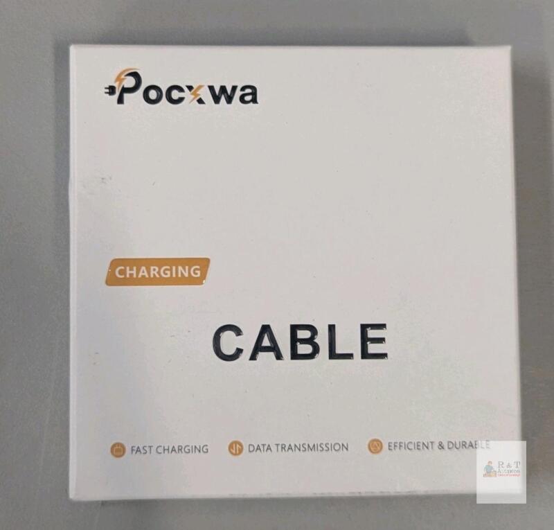 Pocxwa USB-A to Micro USB Cable, 3.3ft, 3A Charging, 480Mbps Data Sync