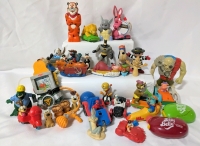 Vintage to Newer: McDonald's Happy Meal Toys, Cereal Mascot Toys, Garfield Pencil Toppers, Hanna Barbera & More!