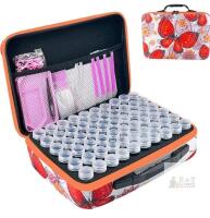New - Diamond Painting Storage Containers, 120 Slots Diamond Painting Accessories and Tools kits Storage Box for Jewelry Beads