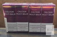 4 NEW VT Cosmetics Calcium Multi Balm 9g Anti-Aging Wrinkle Hydrating Stick, Batch NR.DZ8135, Korea