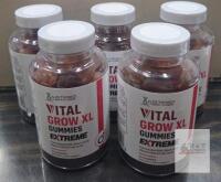 5 NEW Justified Laboratories Vital Grow XL Gummies Extreme &ndash; 60 Gummies per Bottle, 5 Bottles, Exp. 05/05/2026