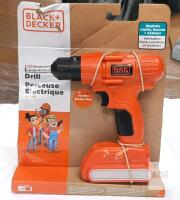 NEW BLACK+DECKER Junior Power Drill Toy with Realistic Lights and Sounds