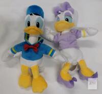 New - Disney Jr. Donald Duck & Daisy Duck Small Plush Toys . Measures 10" tall