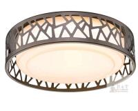 New - Vicnie Flush Mount Ceiling Light, 12" 20W 1400LM Ceiling Light, 3000K/3500K/4000K/5000K/6500K,Oil Rubbed Bronze Finished,LED Dimmable Lighting Fixture