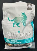 NEW Nutrience Infusion Adult Indoor Cat Food, 5 kg, Freeze-Dried Infused, High Protein, Made in Canada