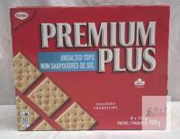 (BB 2026 JN 13) Christie Premium Plus Unsalted Tops Crackers