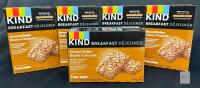 BB {2026 MAY} 5 NEW KIND Breakfast Bars &ndash; Almond Butter, 8 Bar Boxes (Case Lot, 5 Boxes, 40 Bars)
