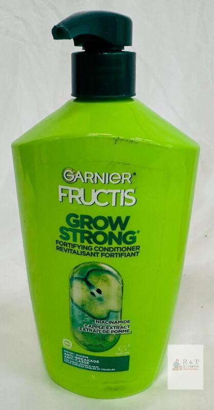 Garnier Fructis Grow Strong Fortifying Conditioner, 1L, Niacinamide & Apple Extract