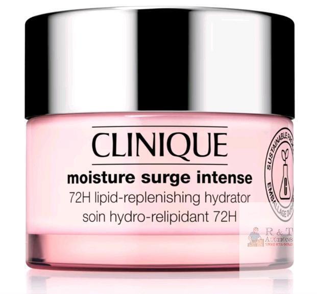 New - Clinique Moisture Surge Intense 72H Lipid-Replenishing Hydrator Face Moisturizer With Aloe Water + Cica | Hydrating + Moisturizing . 1.7oz. / 50ml Bottle