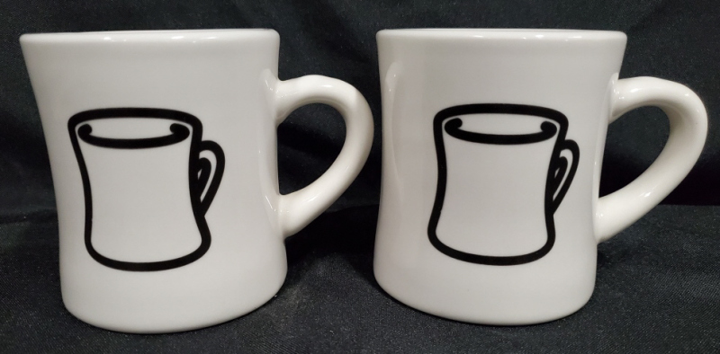 2 (two) New Westford China Diner Mugs