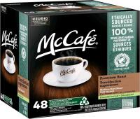 New McCafe Premium Roast Decaf K-Cup Coffee Pods 48 Count Ethically Sourced for Keurig Coffee Makers [ bb jan/2027]
