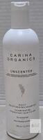 Carina Organics Unscented Daily Moisturizing Shampoo 12.2 fl oz, Vegan, Organic, For Normal Hair