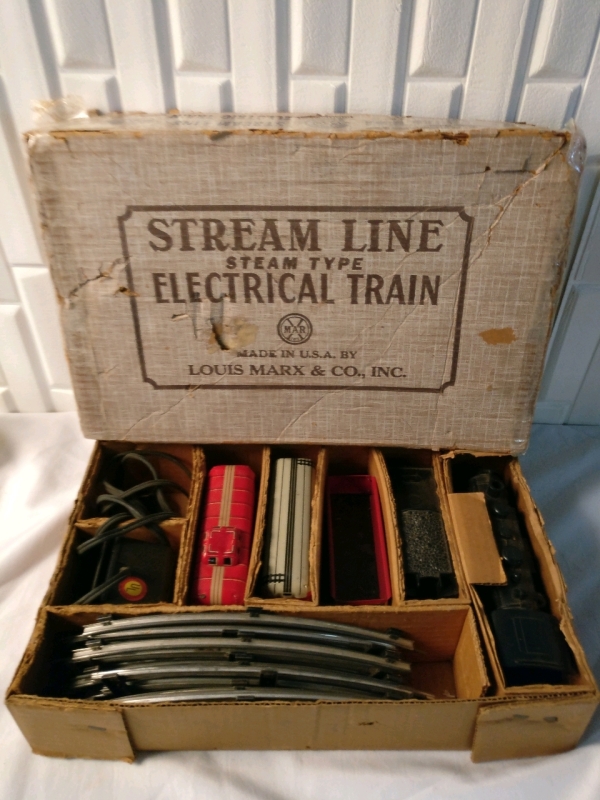 Vintage Steam Line Electric Train Set - H Scale