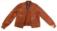 New Size MED Women's PU Leather Bomber Jacket