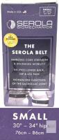 NEW Serola Biomechanics Serola Belt Small (30-34" Hip) SI Joint Support Brace USA