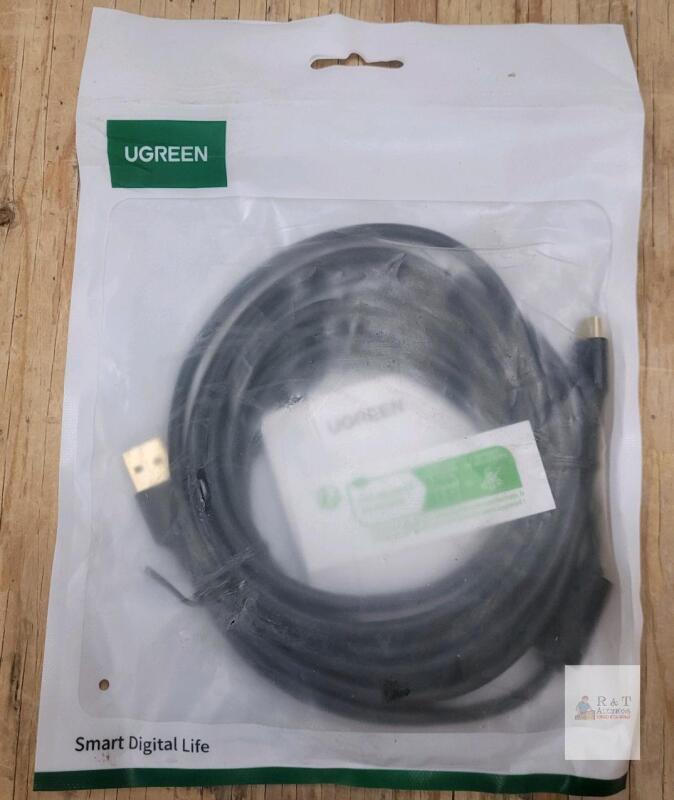 New - UGREEN Mini USB Cable USB 2.0 Cable A Male to Mini B Cord Compatible with Blue Yeti, Hero 2 3 4, PS3 Controller, Hard Drive, MP3 Players, Dash Cam, Camera, 6ft