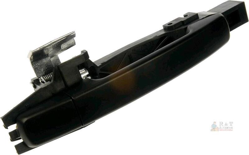 New Dorman 81528 Front Passenger Side Exterior Door Handle Compatible with Select Nissan Models, Smooth Black