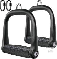 New BENELABEL D Handle Cable Attachments, Cable Machine Handles, Non-Slip and Comfortable, Solid Aluminum Alloy Grip, Gym Handles for Cables